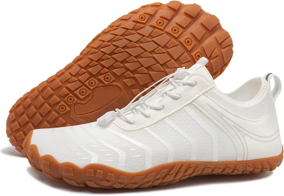 2026 New Hiking Barefoot Shoes Womens Mens Footwear,Wide Toe Box Water Shoe for Women Men,Zero Drop Comfortable & Non-Slip Barefoot Vitality Shoe Women's Athletic Footwear for Walking Hiking