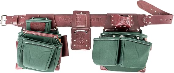 Occidental Leather OxyLights 7 Bag Framer Set - Medium - 22 Pockets & Tool Holders - Made in USA