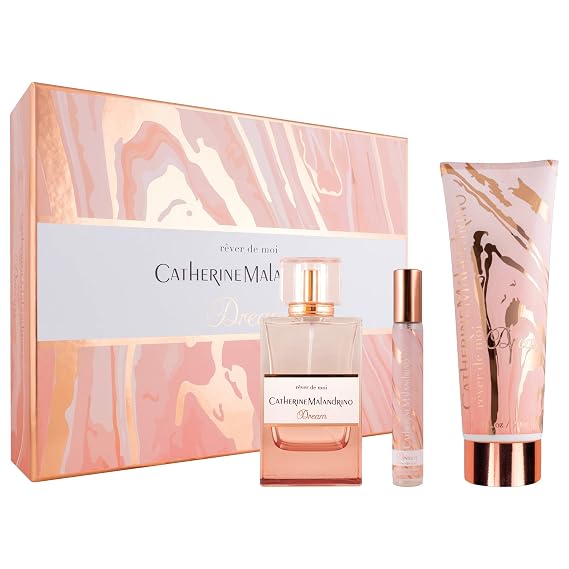 Catherine Malandrino Dream Eau de Parfum Gift Set, 3 piece.