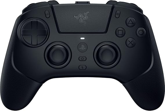 Razer Raiju V3 Pro - PlayStation 5 ve PC için kablosuz e-spor kontrol cihazı - 4 çıkarılabilir düğme ve 2 pençe tutma tamponu - TMR analog çubuklar - Pro HyperTrigger | Siyah
