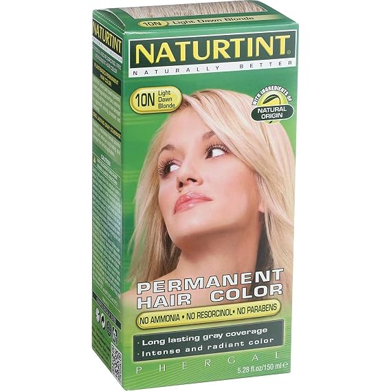 Naturtint Permanent Hair Color 10N Light Dawn Blonde, 5.75 ounce - 3 Pack