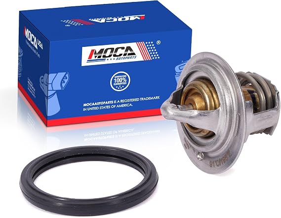WINBEST Coolant Thermostat Fit for Pontiac 1995-2002 Bonneville 3.8L, for Buick 1995-2002 Park Avenue 3.8L, for Oldsmobile 1995-1999 88 3.8L, for Chevrolet 1985-1992 Sprint 1.0L