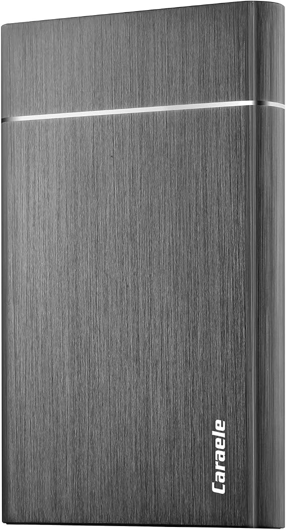 640GB Portable External Hard Drive USB3.0 Mobile HDD Storage for PC, Mac, Desktop, Laptop, Mac, Chromebook, Xbox One, Xbox 360, PS4 (Black)