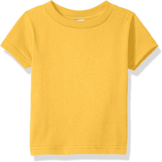 Clementine Baby Girls' Infant Soft Cotton Jersey Tees Short Sleeve Crewneck T-Shirt