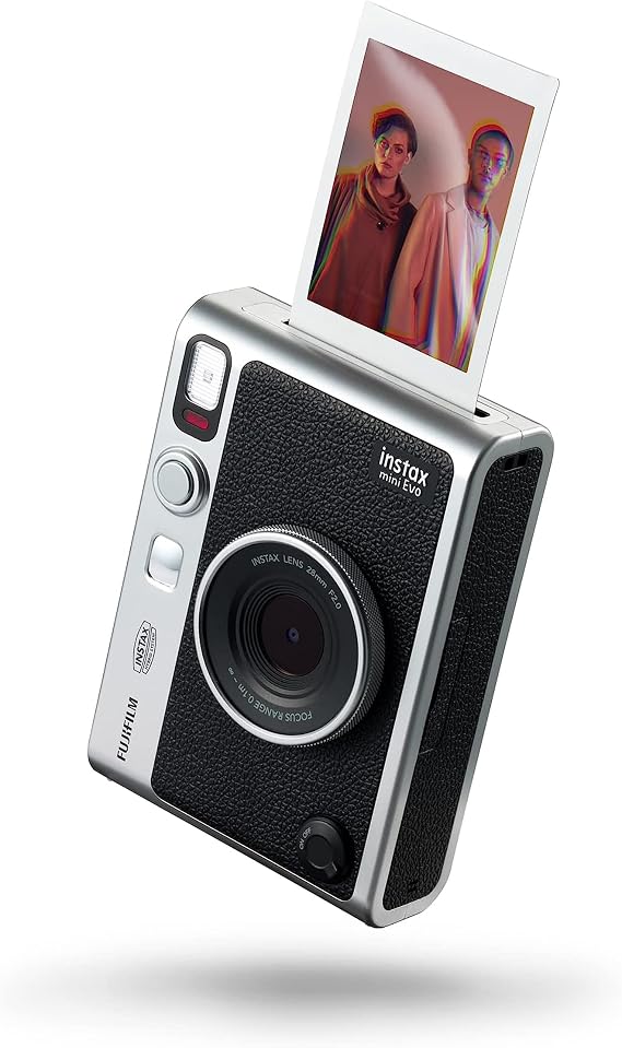 instax Mini Evo Hibrit Fonksiyonlu Anında Fotoğraf Makinesi Siyah