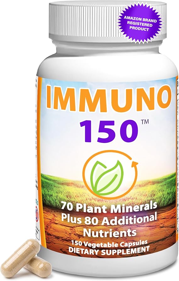 Immuno 150, Immune Support Supplement, 150 Vegetable Capsules