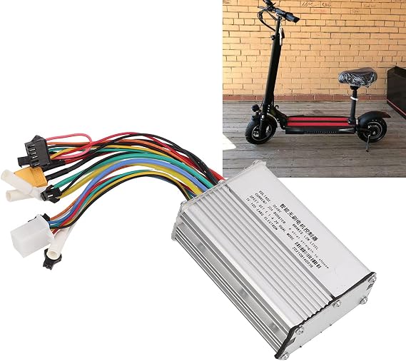 Electric Scooter Controller Compatible with KUGOO M4 Brushless Motor Controller for 2 Wheeled Scooters with Durable Housing