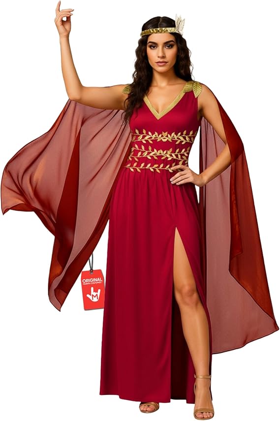 Morph, Greek Goddess Costume Women, Halloween Costumes for Women