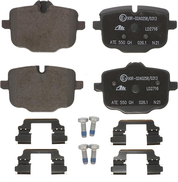 ATE Ceramic Rear Disc Brake Pad Set LD2716 for BMW