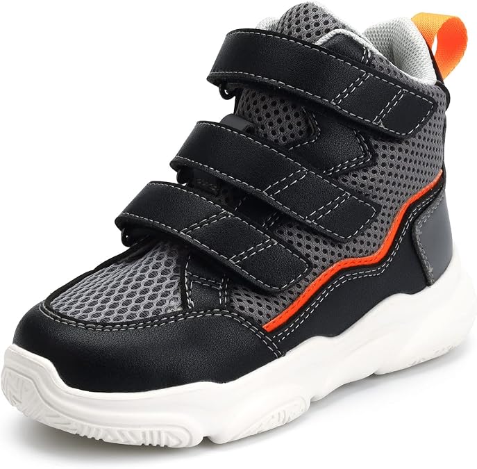 princepard Orthopedic Sandals for Kids & Toddlers with High Back,ChildrensCorrective Shoes with Ankle and Arch Support and Breathable Net