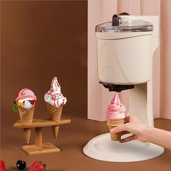 Soft Serve Ice Cream Machine, Home Ice Cream Maker Machine, Yogurt Ice Cream Makers, for Home Diy Kitchen Fast