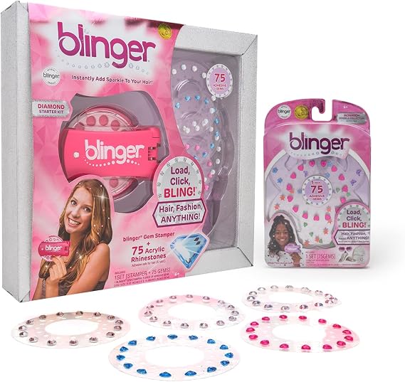 blinger Bundle, Diamond Starter Set & Sparkle Refill Pack, Monarch Theme