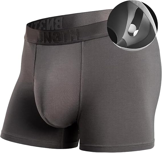 BN3TH Men's Classic Icon Trunk Underwear with the Orignal 3-D Pouch Technology - Breathable, Anti-Chafing, Athletic Design