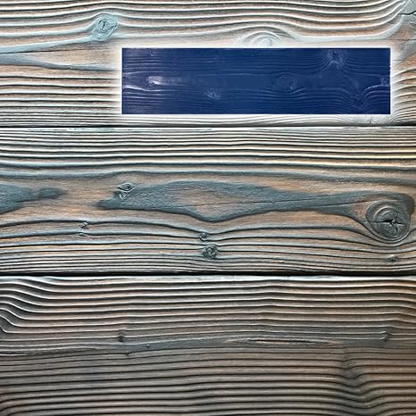 9" Natural Wood Concrete Stamps Mat - (36"x9"x2") Durable Polyurethane Rigid Stamp for Driveways, Walkways and Patios SM 5000/2