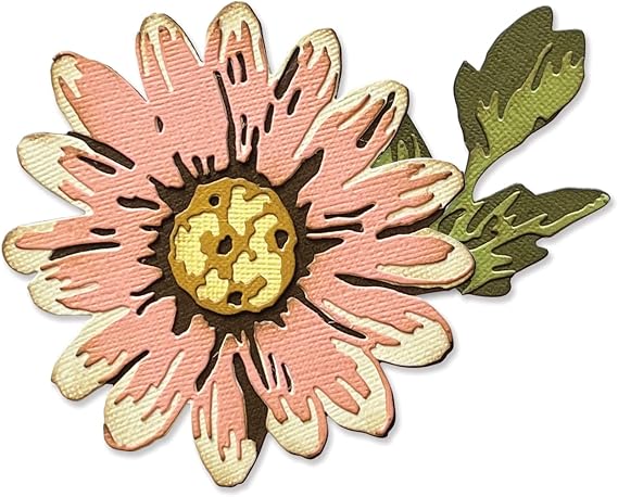 Sizzix Thinlits Die Set 7PK Blossom by Tim Holtz, 666283