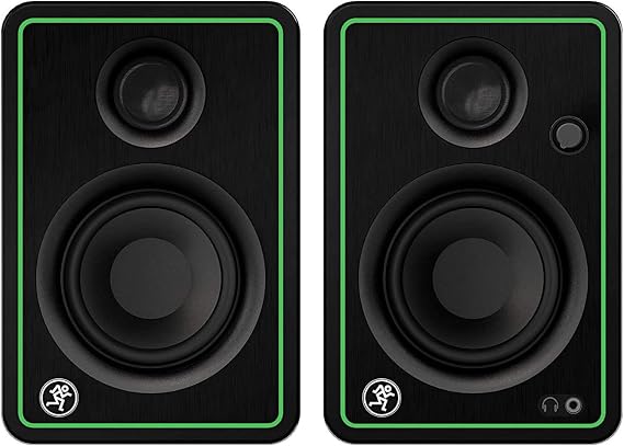 Mackie CR-X Series, 3.5-Inch Multimedia Monitors with Professional Studio-Quality Sound and Bluetooth - Pair (CR3-XBT)