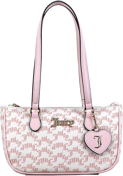 Juicy Couture Women's State of My Heart Shoulder Bag, Stylish & Versatile Designer Purse for Everyday