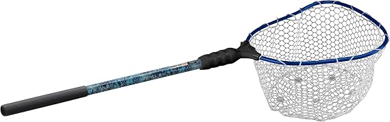 EGO Kryptek S1 Genesis Modular Fishing Landing Net, Floating Aluminum Handle with Interchangeable Head System, Lightweight Kayak & Bank Net, Kryptek Camo Design