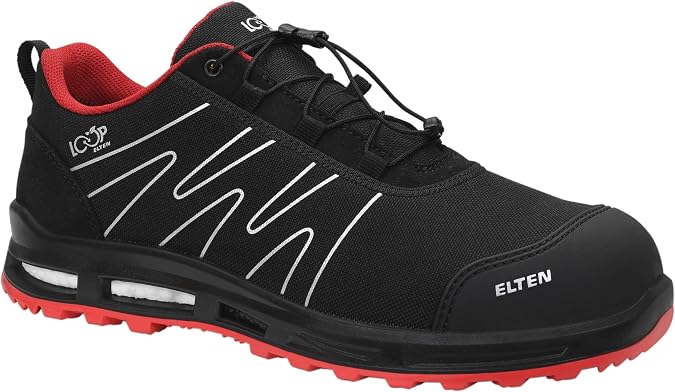 ELTEN Unisex Enno XXT Pro Low ESD S3S Safety Boots, 41 EU, Black, 8 Men