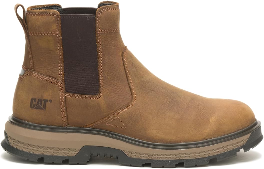 CAT Men's Chelsea Boot, Pyramid , 12 Wide