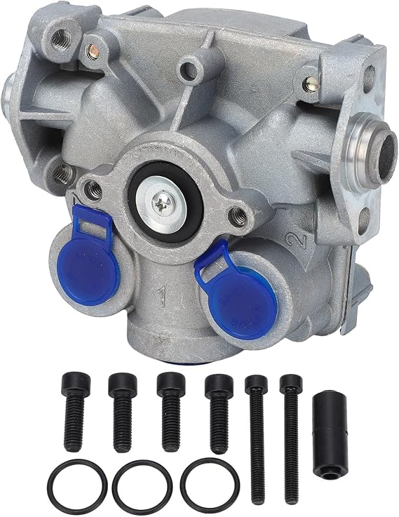 ABS Relay Valve S4725000072 Metal Enhanced Safety Performance Tractor Rear Axle Applications Trailer Braking System Safety Component Suitable for Wabco