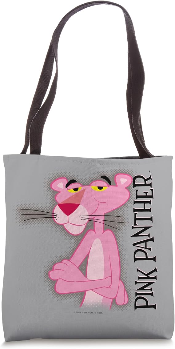 Pink Panther Cool Cat Bling Tote Bag