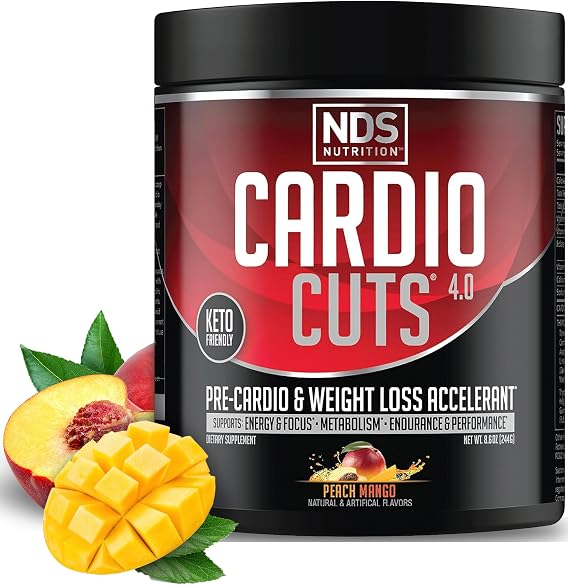 NDS Nutrition Cardio Cuts 4.0 - Peach Mango,20 servings (Pack of 1)