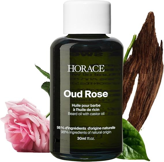 HORACE Beard Oil for Men - Oud Rose - 30 ml