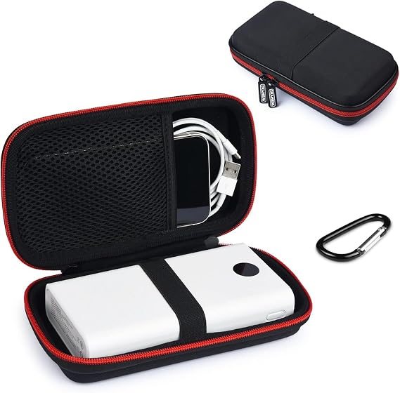 SKYNEW Hard Travel Case for Ekrist/LanLuk Portable Charger Power Bank 25800mAh, Power Bank Case for Anker PowerCore 10000mAh, Samsung T7 Touch and Seagate Portable 2TB