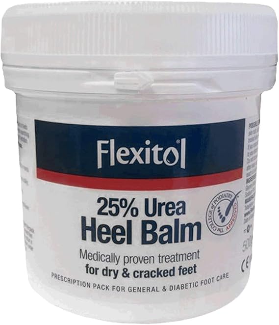 Flexitol Rescue Heel Balm for Dry and Cracked Feet, Intense Moisturisation, Suitable for Diabetics – 500 g