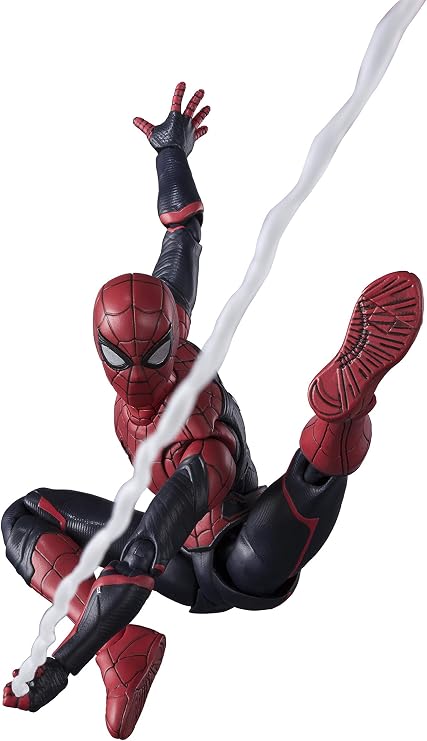 TAMASHII NATIONS S.H. Figuarts Spider-Man Upgraded Suit Spider-Man: Far From Home Approx. 5.9 inches 150 mm, ABS & PVC Pre-Painted Action Figure