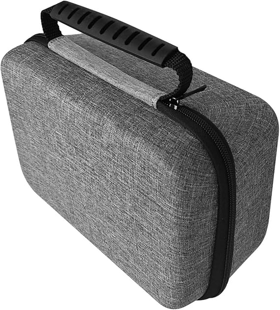 Protective Carrying Case for Projectors Portable Storage Box with Soft Velvets Interior