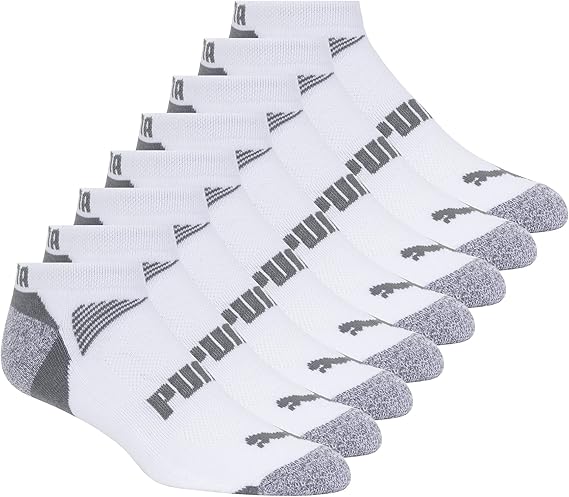 PUMA mens Low Cut Socks (8-pack)