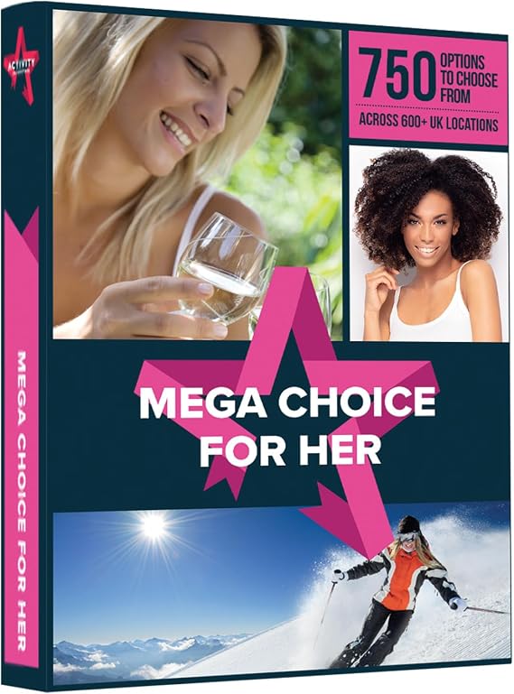 Activity Superstore Mega Choice for Her Gift Experience, 750+ options