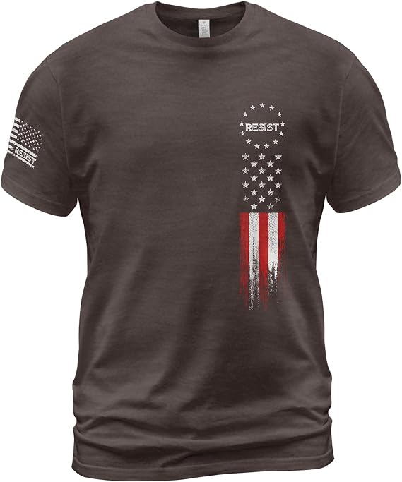 Vintage Resist Shirts for Men, Political Tshirts Women Liberal, Resist Tee