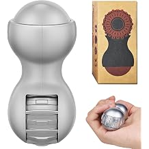 Metal Handheld Fidget Toy for Adults,Stress and Anxiety Relief Fidget Spinner,ADHD Autism Finger Toys, Portable Design,Gray