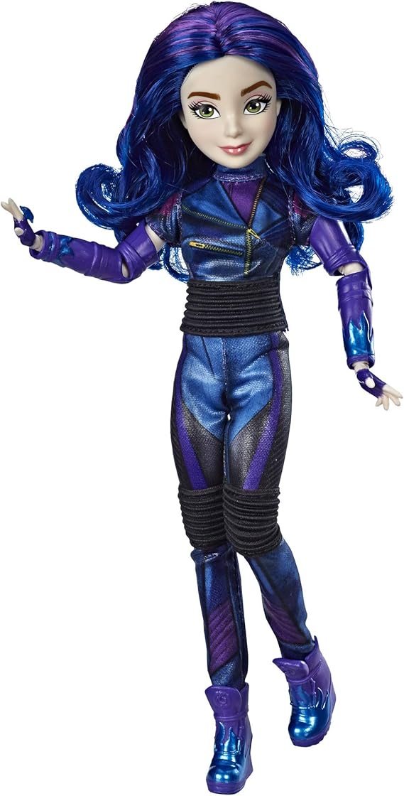 Disney Descendants Mal Doll, Inspired Descendants 3, Fashion Doll for Girls