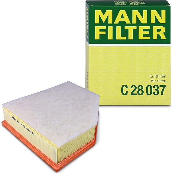Mann Filter C 28 037 Engine Air Filter Replacement Compatible With BMW 530e, 530i, 540i, 740i, 745e, 840i, X3, X4, X5, X7