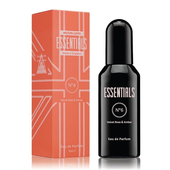 Milton-Lloyd ESSENTIALS No 6 Perfume for Women. 50ml Eau de Parfum. Luxury Fragrance - Ladies Perfume, Long Lasting Womens Perfumes