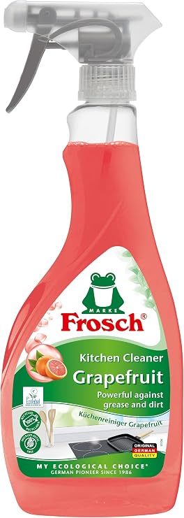 Frosch USA Kitchen Cleaner Spray, Grapefruit, 19 Ounce