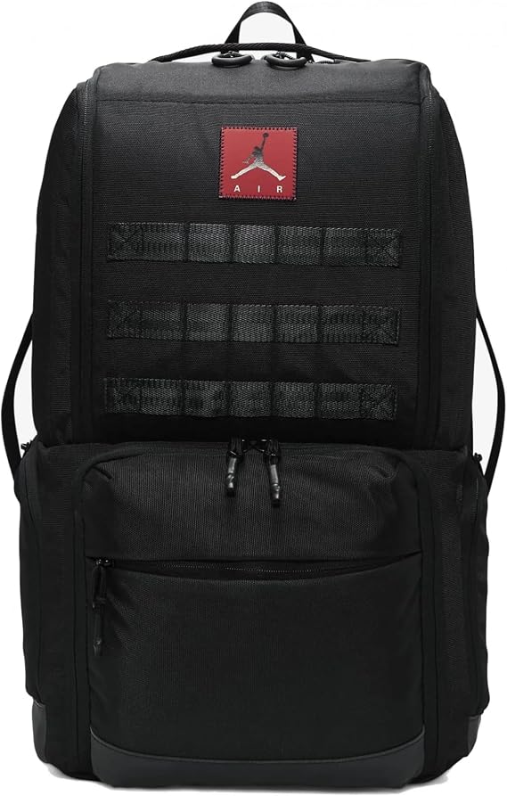 Nike Jordan Collector's Backpack Black 9B0558-023 Shoe Organizer Backpack (31.5L) (Black)