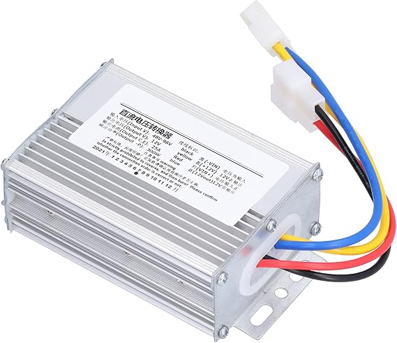 DC Voltage Converter 48V-96V to 12V Aluminum Alloy Shell Stable 300W Output Power Supply Transformer