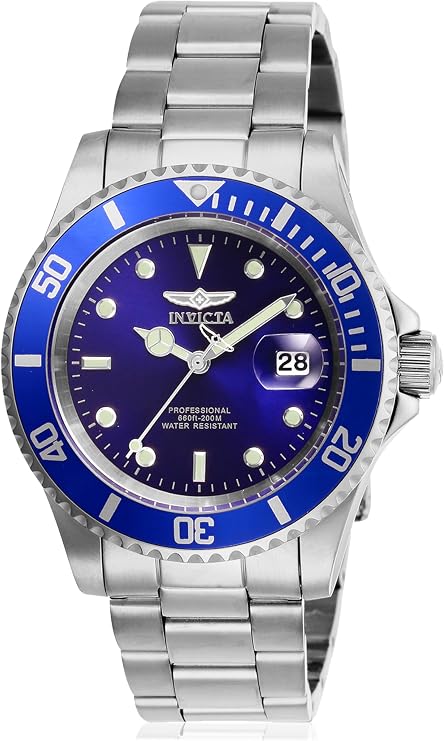 Invicta Pro Diver Stainless Steel Men's Quartz Watch - 40mm