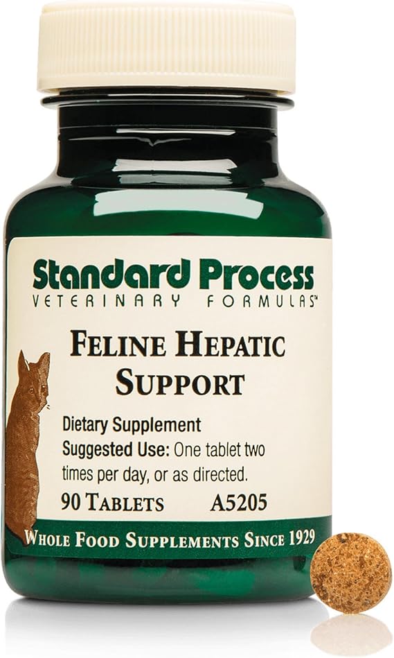 Standard Process Feline Hepatic Support, 90 Tablets