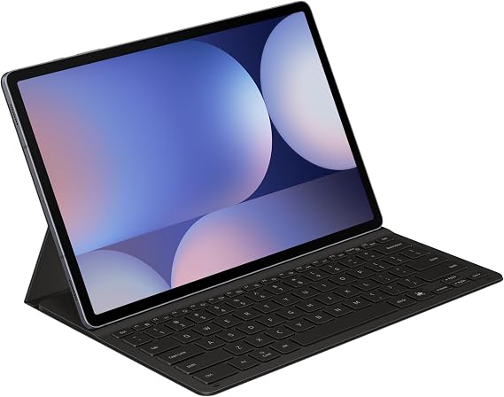 Samsung Book Cover Keyboard Slim EF-DX820 for Galaxy Tab S10+ Tab S9+ Tab S9 FE+ QWERTY Keyboard AI Button Black