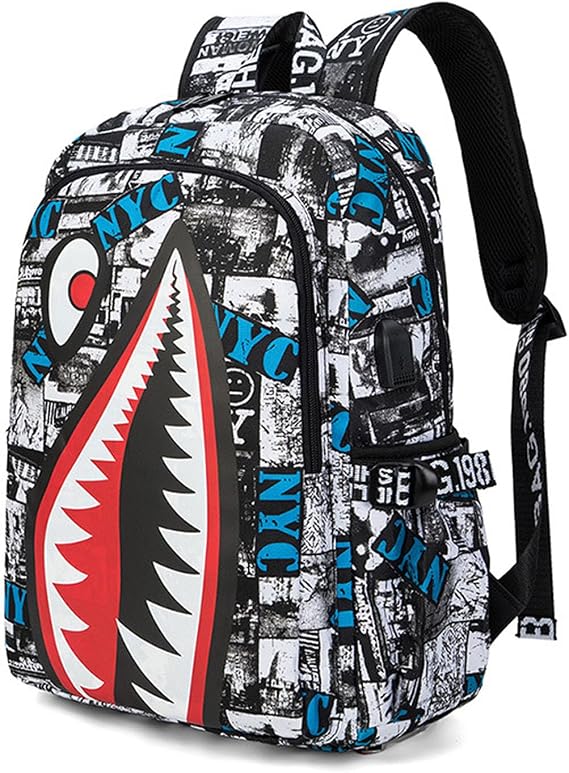 FANDARE New Children's Backpack Galaxy Backpack Kids Casual School Bag Boys Girls Daypacks School Backpack School Bag Book Bags Daypack Teenager Casual Backpack