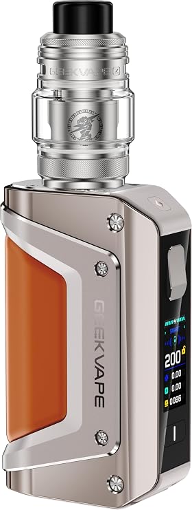GEEKVAPE Aegis Legend 3 Kit - GEEKVAPE Aegis Legend III 3 Box Mod 200W + Z Fli Tank 5ml (Z0.15XM + Z0.4 XM Coil) - Nicotine Free