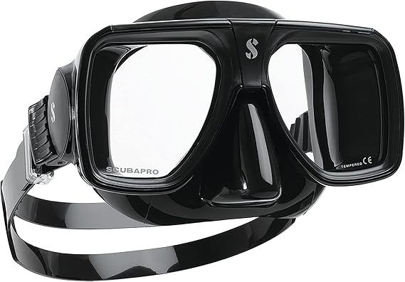 SCUBAPRO Solara Diving Mask, Black