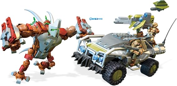 Mega Construx Halo Forgehog vs. Banished Goliath
