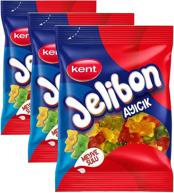 Jelibon Ayıcık Yumuşak Şekerleme 80 gr (3 paketi)